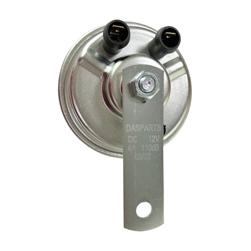 DASPARTS 111951113B Horn 12 Volt Low Tone, Silver or Black,Random Shipping For VW BEETLE GHIA - Image 1